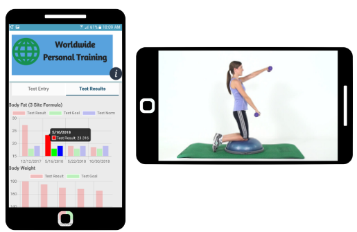 Total PT Fitness phone app